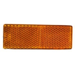 Sunrise Reflector Stick On 84 X 30mm - Amber - Refa8430