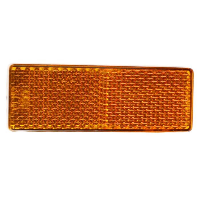 Sunrise Reflector Stick On 84 X 30mm - Amber - Refa8430