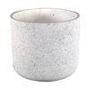 Moda 22cm White Stonelite Sphere Planter