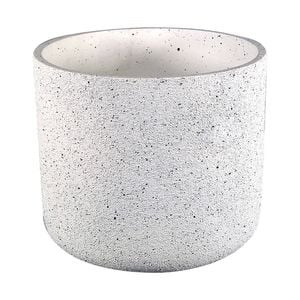 Moda 22cm White Stonelite Sphere Planter