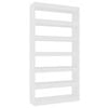 vidaXL Book Cabinet/Room Divider White Engineered Wood Home Organiser Storage