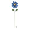 120cm Blue Flower Windmill Garden Stake Decoration