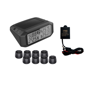 Promata Mata 1  Solar Powered Tyre Pressure Monitor - 8 External Sensors - With Booster