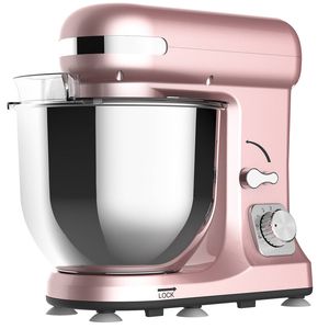 YOPOWER Stand Mixer 6.5L1400W Pink