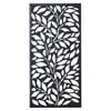 Matrix 1810 x 905 x 9mm Charcoal Jungle Décor Screen with Frame - Jungle