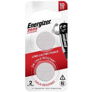 Energizer 2025 Lithium Coin Battery - 2 Pack