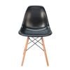 Sk Designer Living | Replica Eames Dsw Eiffel Chair | Plastic & Natural - Black
