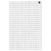 Rapid 180 x 120cm 75 x 50 x 4mm Silver Wire Mesh Panel