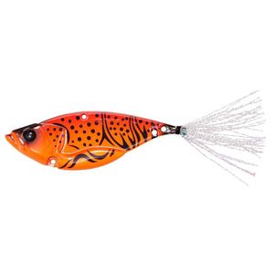 Megabass VibrationX Dyna Response 1/4oz Metal Vibration Sinking Fishing Lure Hot Craw