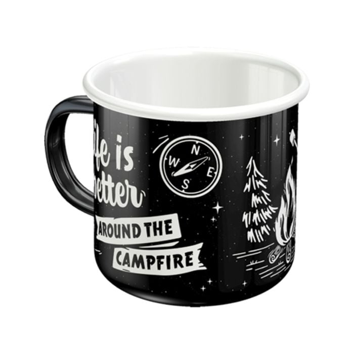 Nostalgic-Art Enamel Mug Around The Campfire