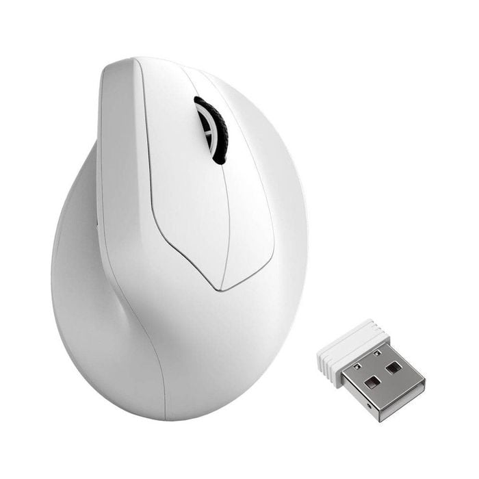 Keychron M5 Wireless Ergonomic Mouse (8k Polling Rate) (white)