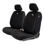 Razorback 4x4 GP4 Standard Neoprene 2x Front Seat Covers Suitable for a Ford Ranger PX II