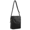 Pierre Cardin Italian Leather Tablet  for Android iPad Messenger Cross Body Black
