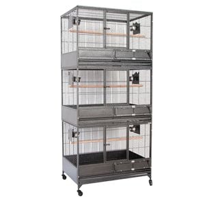 Triple Stackers Breeding Bird Parrot Cage Aviary Cockatoos Bird
