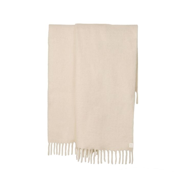 Amalfi Zephy Throw Ivory 130x170cm