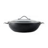 Baccarat Id3 Hard Anodised Wok With Lid 36cm