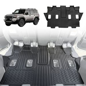 AUSGO Third Row Floor Mat for Toyota Land Cruiser Prado 250 7-Seat 2024-Onwards Car Liner Mat