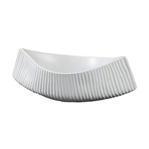 SOGA 37x12.5cm Ceramic Boat Tray