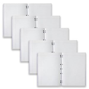 5pc Spirax P128 Binder Book A4 Notebook Stationery 8mm Ruled 192-pages
