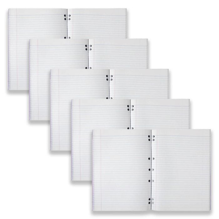 5pc Spirax P128 Binder Book A4 Notebook Stationery 8mm Ruled 192-pages