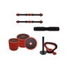 15kg Cast Iron All-in-one Multi-function Barbell Dumbbell Kettlebell Weight Set