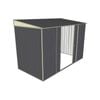 Build-a-Shed 3.0 x 1.5 x 2.0m Double Sliding Door Skillion Shed - Grey