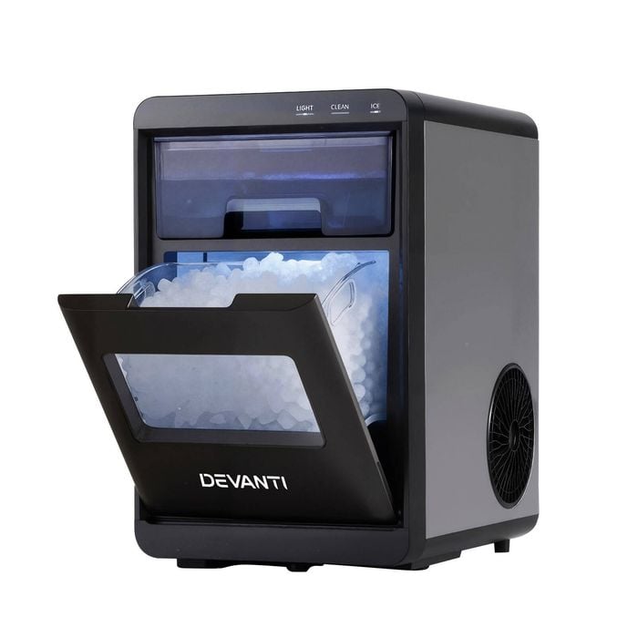 Devanti 20kg Ice Maker Machine Chewable Nugget Ice w/Self Cleaning 1.8L