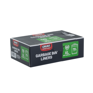 GRUNT 75L 900 x 800mm Rubbish Bags - 50 Pack
