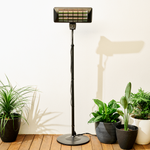 Jumbuck Charcoal Short Area Outdoor Gas Heater