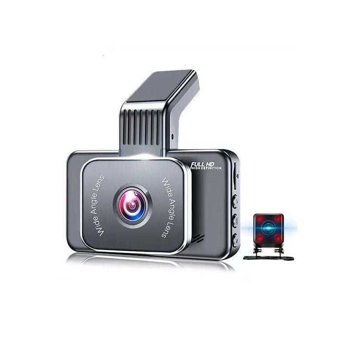 1440P WIFI GPS Dash Cam Dual Front and Rear Video DVR Recorder Night Vision Kit