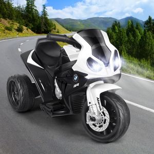 ALFORDSON Ride On Car Kids Motorbike BMW Licensed Black