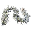Christabelle 2.7m Christmas Garland Snowy with Lights Dorchester Tree Decoration Ornament