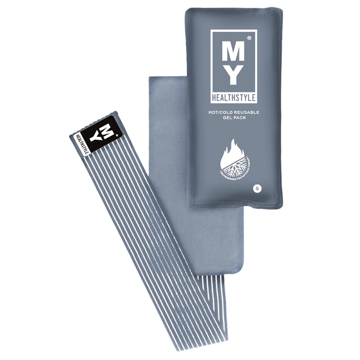 MY Healthstyle Hot/Cold Universal Gel Wraps with Adjustable Strap ...