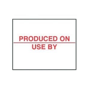 Produced On Labels Food Safety Rotation Stickers 14000 Pack Commercial Kitchen Catering