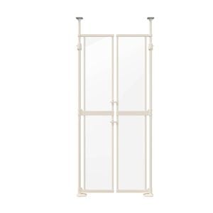 Alopet 190-264cm Extra Tall Cat Gate Retractable Safety Gate Pet Dog Invisible