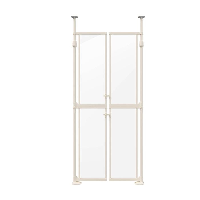 Alopet 190-264cm Extra Tall Cat Gate Retractable Safety Gate Pet Dog Invisible