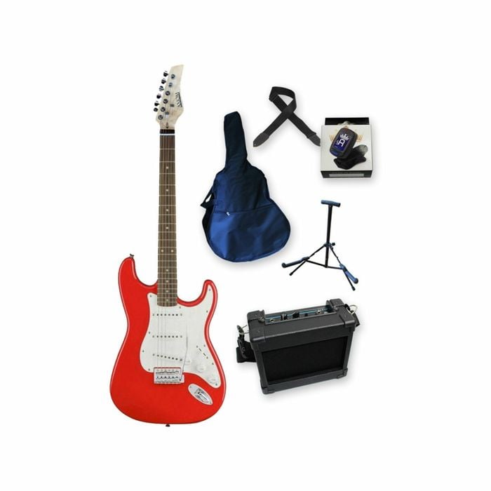 Axiom Discovery Electric Guitar Pack - Red