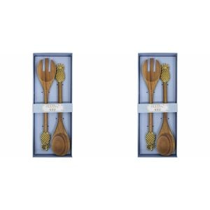 2x 2pc LVD Server Pineapple Home Kitchen Serveware/Tableware