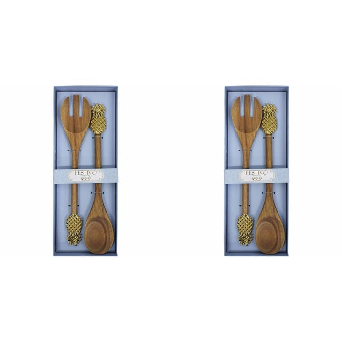 2x 2pc LVD Server Pineapple Home Kitchen Serveware/Tableware