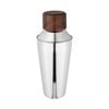 Avanti Kingston Stainless Steel Cocktail Shaker w/ Wooden Lid 750ml Silver