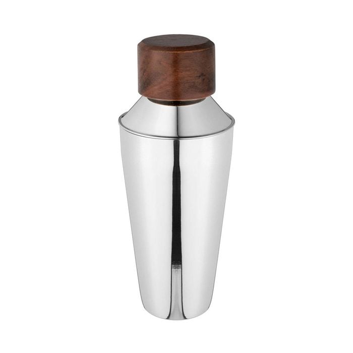 Avanti Kingston Stainless Steel Cocktail Shaker w/ Wooden Lid 750ml Silver