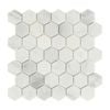 Decor8 Tiles 300 x 300 x 10mm Florentine White Marble Tile Mosaic
