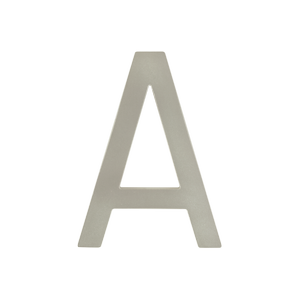 Sandleford 100mm Stainless Steel  Lorne Letter A