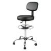 Levede High Back Adjustable Ergonomic Drafting Chair - Black