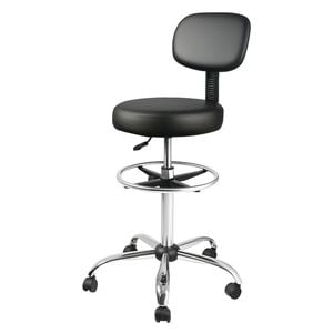 Levede High Back Adjustable Ergonomic Drafting Chair - Black