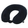 Milleni Memory Foam Comfort Ergonomic Air Travel Neck Pillow Neck Support Flight  Black
