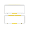 2x OFFICIAL AFL RICHMOND TIGERS Car Number Plate Frame Cover Surround