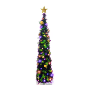 Lifebay Pre-Lit Pop-Up Christmas Tree