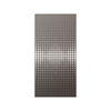 Walpix 1775 x 875 x 2.0mm Perforated Aluminium Decorative Screen Folded Profile Vision - Hamersley Brown