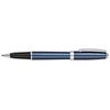 Sheaffer Prelude Roller Ball Pen Writer Ballpen W/ Engraved Lines Cobalt Blue